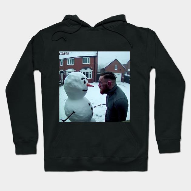 Conor Mcgregor vs Snowman 9/9 Hoodie by Maverick Media